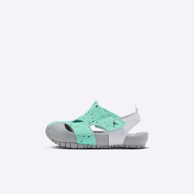 NIKE 耐吉 Nike Jordan Flare TD [CI7850-302] 小童 運動休閒涼鞋 魔鬼氈 輕便 舒適 綠灰