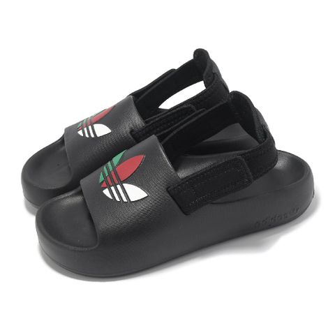 adidas 愛迪達 涼鞋 Adifom Adilette J 大童鞋 女鞋 魔鬼氈 可拆式 緩衝 小朋友 休閒鞋 愛迪達 JP5522
