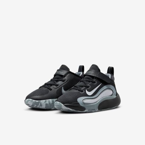【NIKE】NIKE ISOFLY PS 中大童 童鞋 籃球鞋 黑灰色-FQ7670001