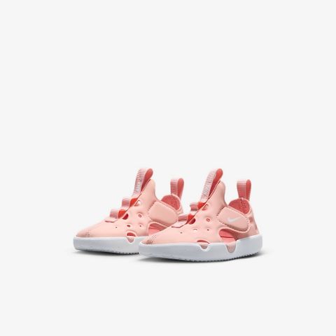 【NIKE】SUNRAY PROTECT 4 TD 嬰幼 童鞋 休閒鞋 涼鞋 粉色 魔鬼氈-HF6278600