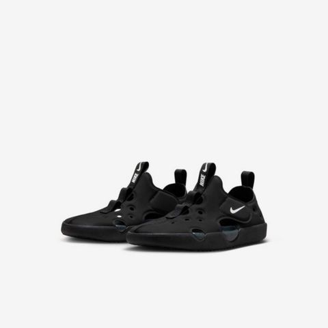【NIKE】SUNRAY PROTECT 4 PS 中大童 童鞋 休閒鞋 黑色-HF6277001