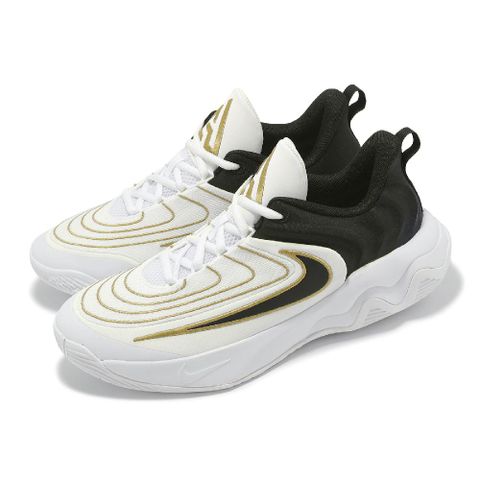 NIKE 耐吉 籃球鞋 Giannis Immortality 4 GS 大童 女鞋 白 黑 金 字母哥 FZ6734-100