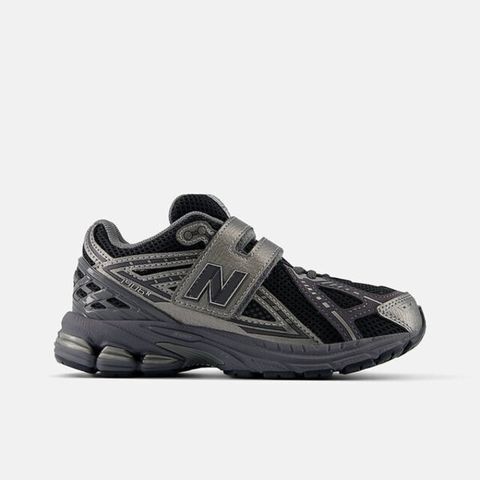 New Balance [PV1906EX] 中童 休閒鞋 運動 復古 W寬楦 NB 1906 魔鬼氈 Y2K 黑銀
