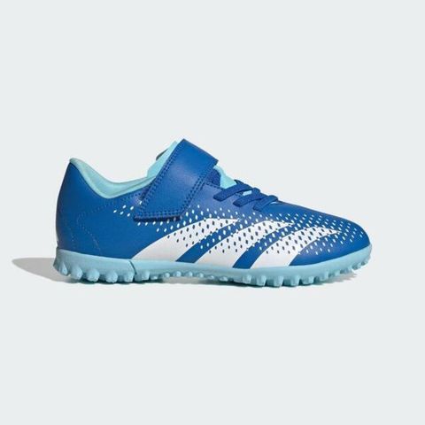 Adidas Predator Accuracy.4 H&l Tf J [IE9441] 大童 足球鞋 魔鬼氈 藍