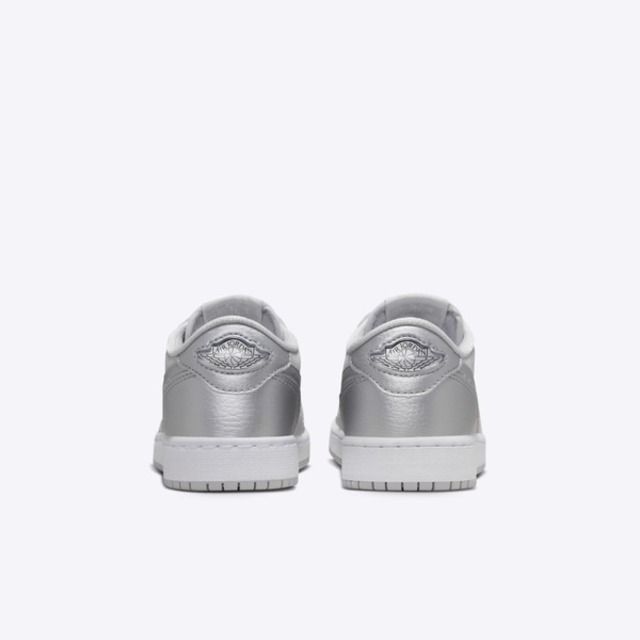 NIKE 耐吉 Nike Air Jordan 1 Retro Low OG GS [CZ0858-002] 大童 休閒鞋 復古 金屬銀