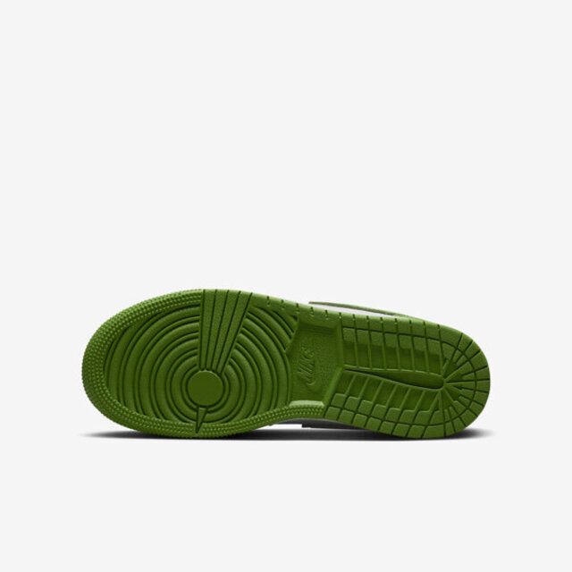 NIKE 耐吉 Nike Air Jordan 1 Low SE BG [HF4779-100] 大童 休閒鞋 經典 低筒 葉綠素 白綠