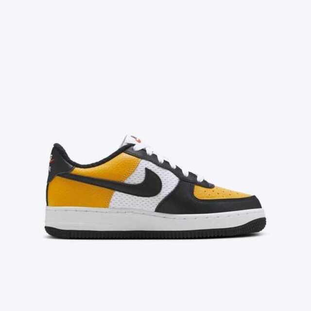 NIKE 耐吉 Nike Air Force 1 LV8 GS [DQ7779-700] 大童 休閒鞋 運動 經典 緩震 白黑黃