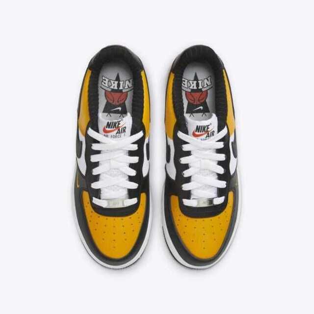 NIKE 耐吉 Nike Air Force 1 LV8 GS [DQ7779-700] 大童 休閒鞋 運動 經典 緩震 白黑黃
