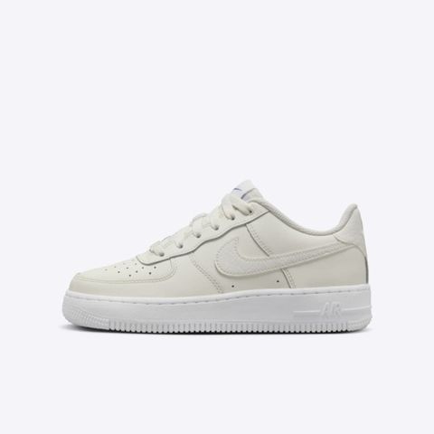 Nike Air Force 1 Lv8 1 GS [FV7725-100] 大童 休閒鞋 運動 經典 緩震 骨白 藍