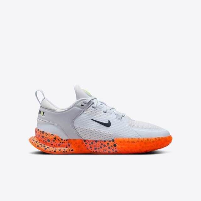 NIKE 耐吉 Nike Crosscourt Electric GS [FV3474-001] 大童 籃球鞋 運動鞋 室內 灰橘