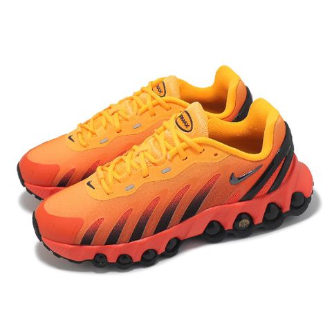休閒鞋 Air Max Dn8 GS 大童 女鞋 橘黃 黑 氣墊 緩震 運動鞋 HF7310-800