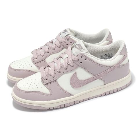 休閒鞋 Dunk Low GS 大童 女鞋 紫 米白 經典 皮革 FB9109-122