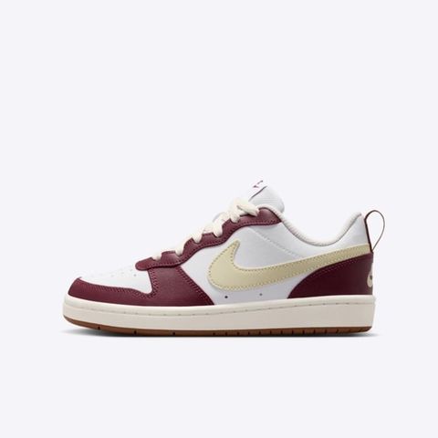 Nike Court Borough Low 2 GS [IB4706-121] 大童 運動休閒鞋 舒適 低筒 白 酒紅