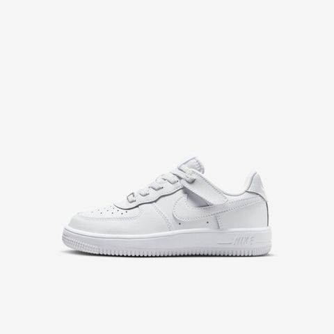 Nike Force 1 Low Easyon PS FN0237-111 中童 休閒鞋 運動 皮革 魔鬼氈 全白