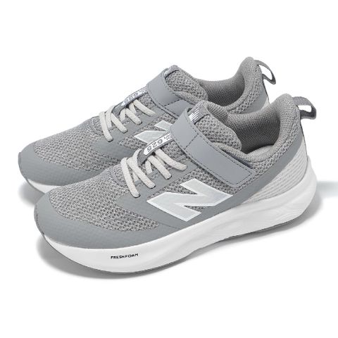 慢跑鞋 Fresh Foam 625 寬楦 中童 小朋友 灰 白 魔鬼氈 NB 運動鞋 PT625ED-W