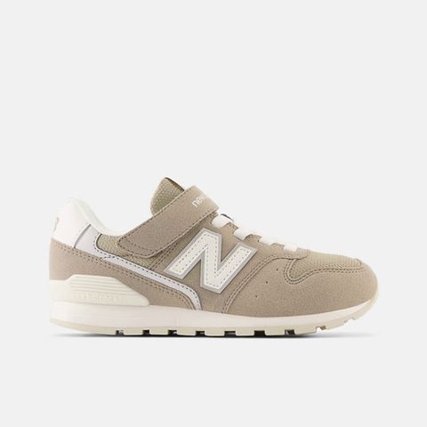 New Balance 996 [YV996XB3] 中大童 運動休閒鞋 寬楦 魔鬼氈 舒適 灰棕