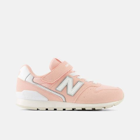 New Balance [YV996BB3] 中大童 休閒鞋 經典 復古 W寬楦 NB 996 魔鬼氈 舒適 百搭 珊瑚橘