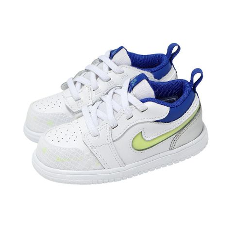 休閒鞋 Jordan 1 Low ALT SS TD 小童 學步鞋 白 藍 喬丹 魔鬼氈 運動鞋 HJ9957-100
