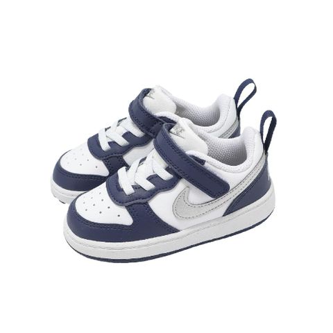 學步鞋 Court Borough Low Recraft TD 小童 白 藍 魔鬼氈 休閒鞋 DV5458-135