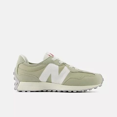 New Balance 紐巴倫 327 [PH327LD] 中童 運動休閒鞋 寬楦 舒適 穿搭 綠白