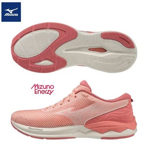 【美津濃 MIZUNO】WAVE REVOLT 3 一般型女款慢跑鞋-J1GD238124