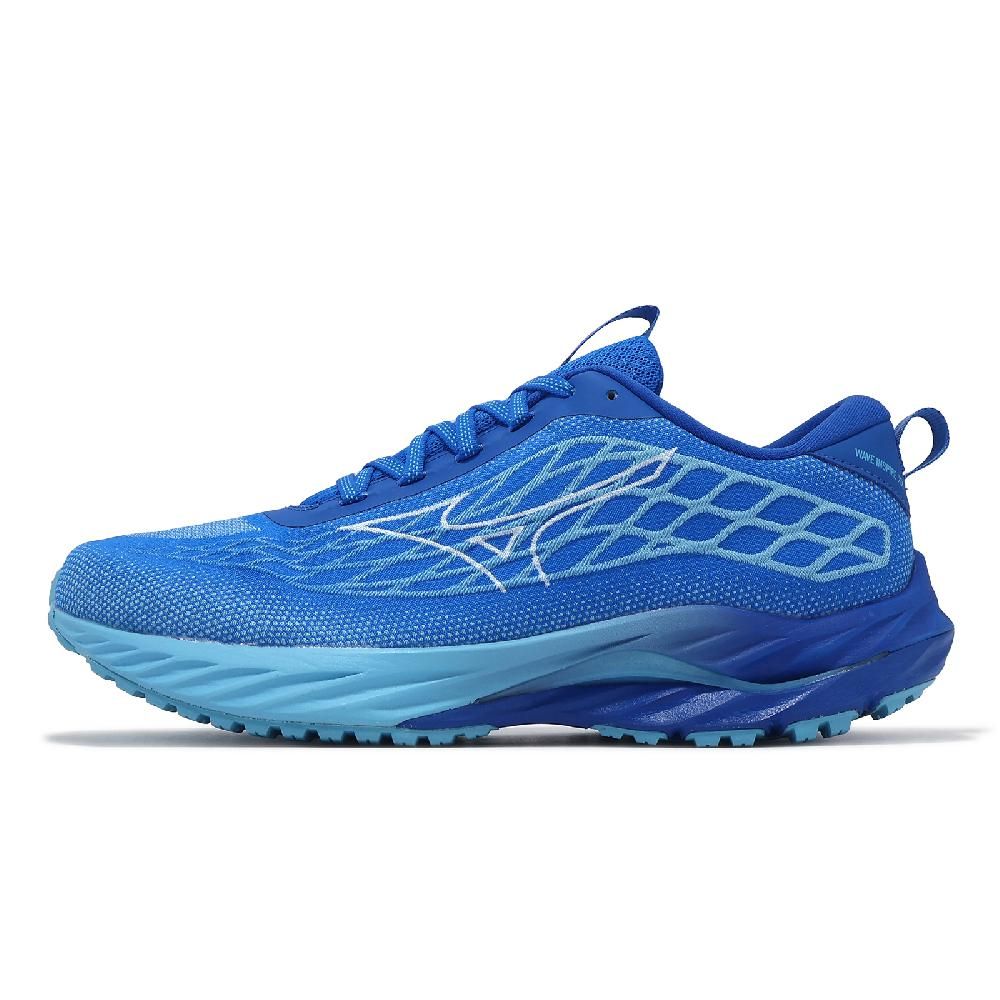 MIZUNO 美津濃   慢跑鞋 Wave Inspire 20 SSW 男鞋 超寬楦 藍 波浪片 支撐 運動鞋 J1GC2422-51