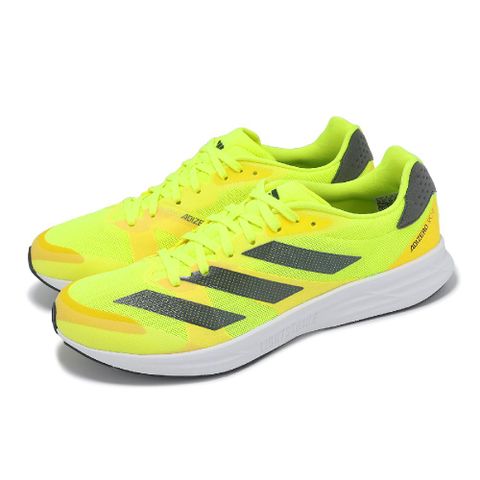 ADIDAS 愛迪達 競速跑鞋 Adizero RC 4 M 男鞋 黃 黑 緩震 運動鞋 GX6662