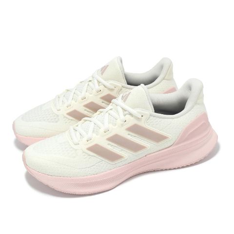 ADIDAS 愛迪達 慢跑鞋 Ultrarun 5 W 女鞋 米白 粉紅 運動鞋 IE8800