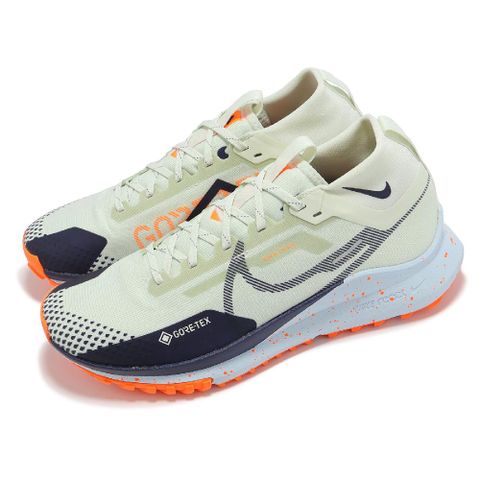 NIKE 耐吉 越野跑鞋 React Pegasus Trail 4 GTX 男女鞋 綠 防水 緩衝 戶外 運動鞋 HM9728-001