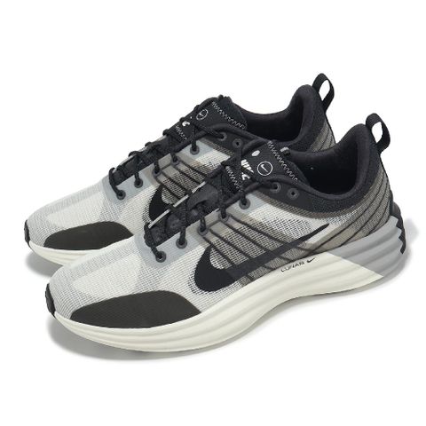 NIKE 耐吉 慢跑鞋 Lunar Roam 男鞋 白 黑 灰 網布 緩震 休閒鞋 運動鞋 DV2440-102