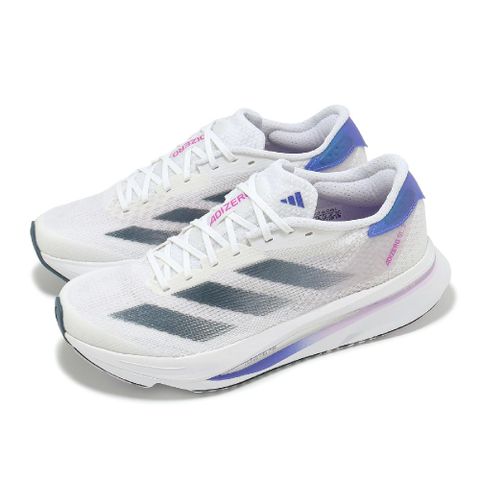 ADIDAS 愛迪達 慢跑鞋 Adizero SL2 W 女鞋 白 藍 緩震 雙層中底 運動鞋 愛迪達 IF6762