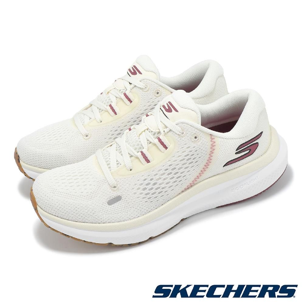 SKECHERS 斯凱奇 慢跑鞋 Go Run Pure 4 女鞋 白 紅 緩衝 輕量 針織 橡膠大底 運動鞋 172082OFWT