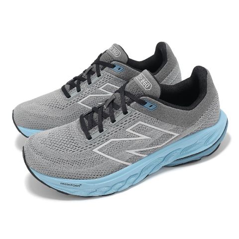 NEW BALANCE 慢跑鞋 Fresh Foam X 860 V14 2E 男鞋 寬楦 石板灰 鉻藍 緩衝 運動鞋 NB M860F14-2E