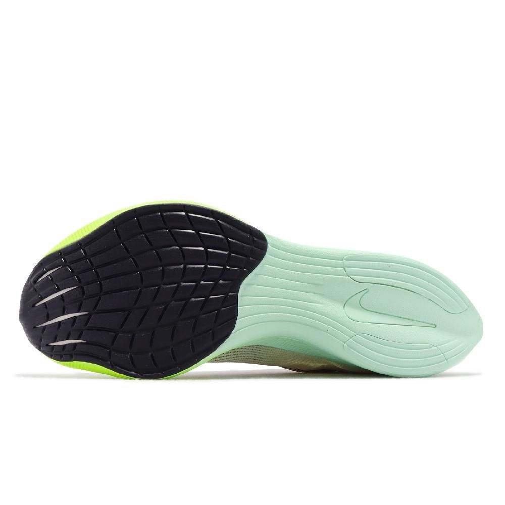 NIKE 耐吉 競速跑鞋 ZoomX Vaporfly Next% 2 男鞋 米黃 綠 藍 輕量 路跑 運動鞋 DV9428-100