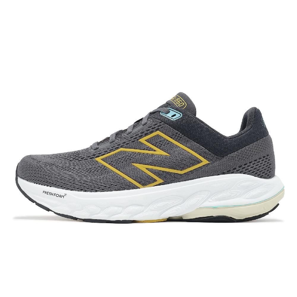 New Balance 紐巴倫 慢跑鞋 Fresh Foam X 860 V14 2E 男鞋 寬楦 灰 黃 緩衝 運動鞋 NB M860A14-2E