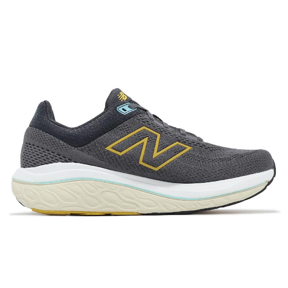 New Balance 紐巴倫 慢跑鞋 Fresh Foam X 860 V14 2E 男鞋 寬楦 灰 黃 緩衝 運動鞋 NB M860A14-2E