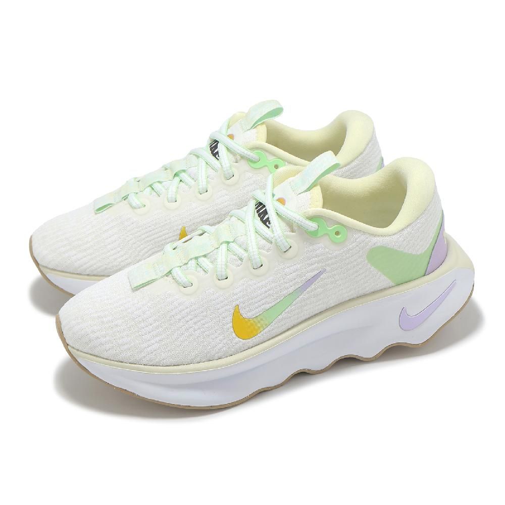 NIKE 耐吉 慢跑鞋 Wmns Motiva 女鞋 白 綠 緩衝 弧形大底 休閒 運動鞋 HF5728-191