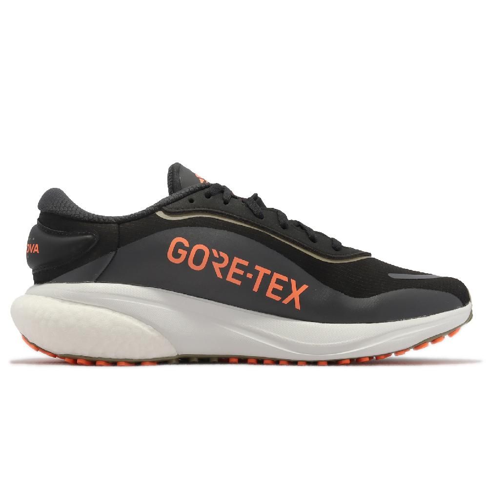 ADIDAS 愛迪達 慢跑鞋 Supernova GTX M 男鞋 黑 銀 防水 運動鞋 Gore-Tex 愛迪達 GW9109