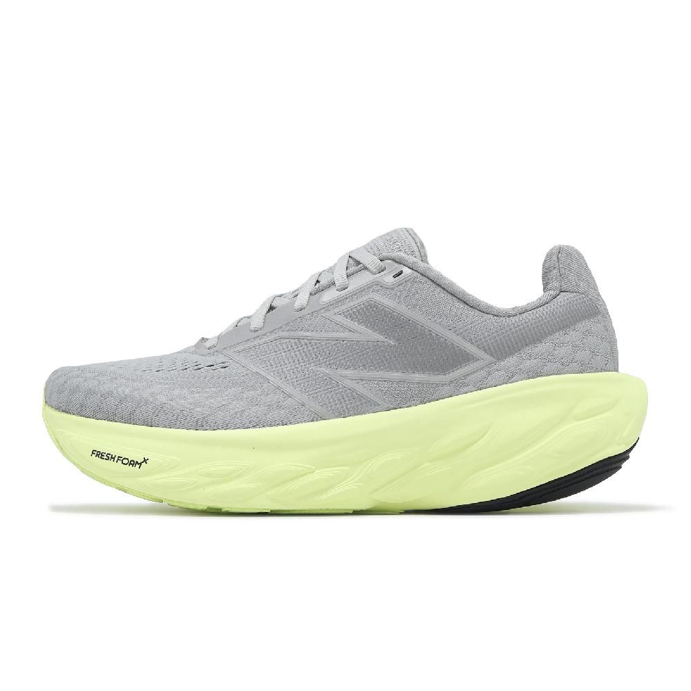 New Balance 紐巴倫 慢跑鞋 Fresh Foam X 1080 V14 2E 男鞋 寬楦 雨雲灰 青檸綠 運動鞋 NB M1080R14-2E