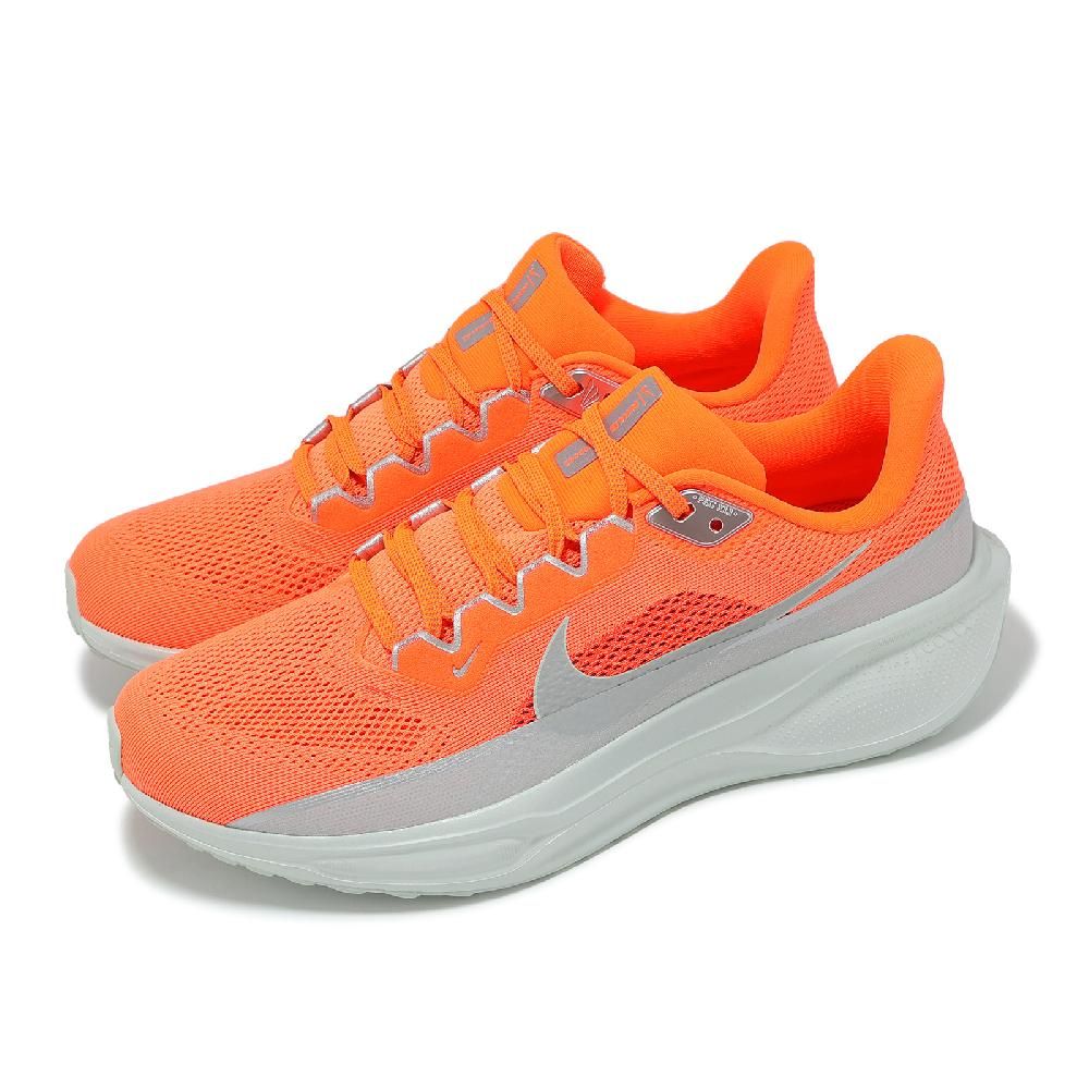 NIKE 耐吉 慢跑鞋 Air Zoom Pegasus 41 Premium 男鞋 橘 銀 小飛馬 氣墊 運動鞋 HQ2938-800