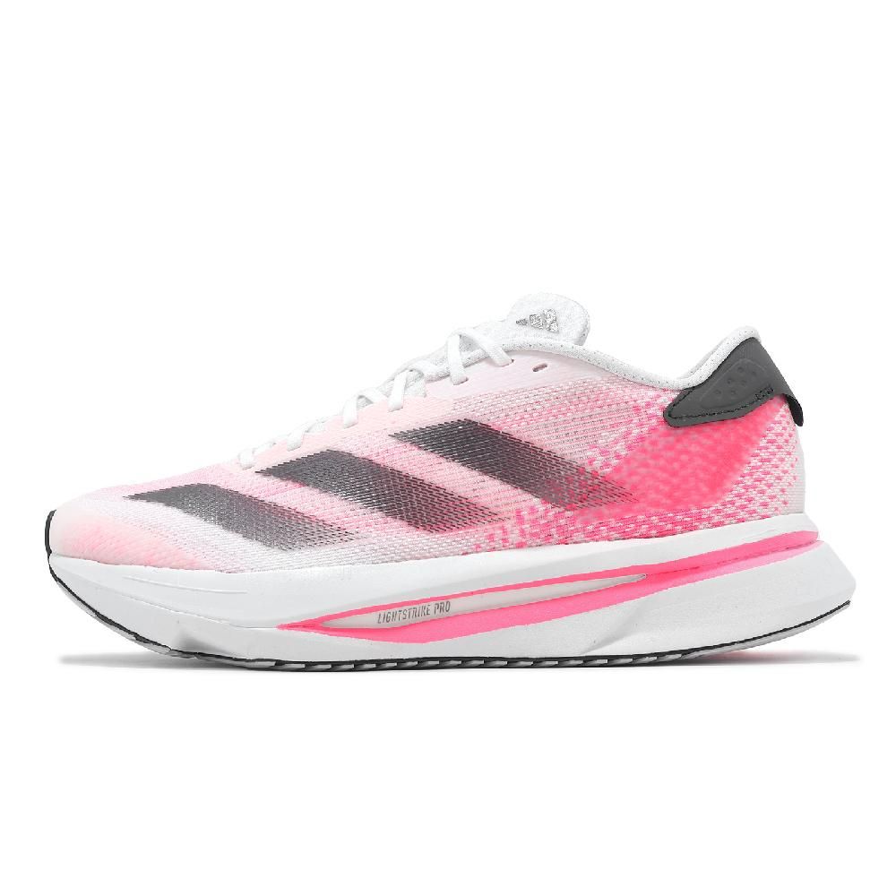 ADIDAS 愛迪達 慢跑鞋 Adizero SL2 W 女鞋 白 粉紅 黑 運動鞋 雙層緩震中底 愛迪達 IF6767