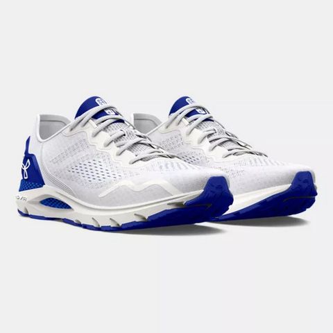 【UNDER ARMOUR】 HOVR Sonic 6慢跑鞋 跑步鞋 男鞋 白藍色-3026121-104