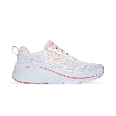 【SKECHERS】GO RUN MAX CUSHIONING ELITE 2.0 跑步鞋 女鞋 白色-129625WBLP