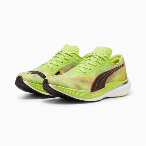 PUMA 競速跑鞋 Deviate Nitro Elite 2 男鞋 綠 黑 碳板 輕量 運動鞋 38008801