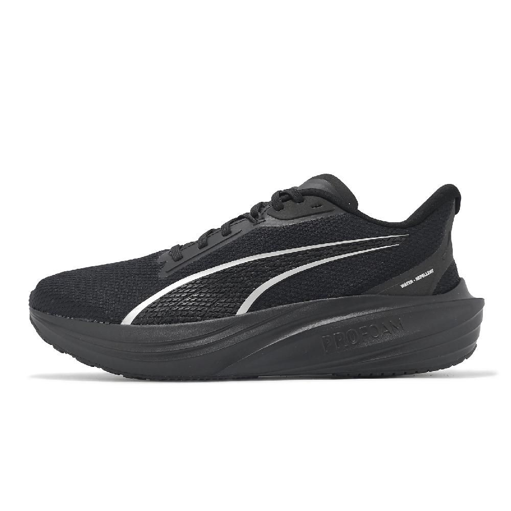 PUMA 彪馬 慢跑鞋 Darter Pro WTR 男鞋 黑 銀 防水鞋面 緩衝 運動鞋 31015301