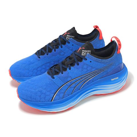 PUMA 彪馬 慢跑鞋 ForeverRun Nitro 男鞋 藍 黑 氮氣中底 穩定 緩衝 運動鞋 37775711