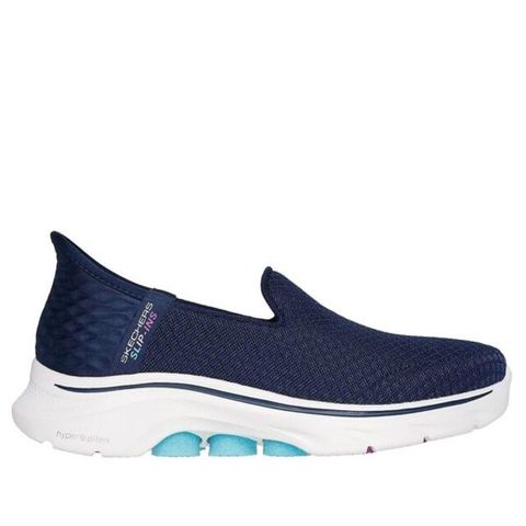 Skechers Go Walk 7 [125228NVAQ] 女 健走/步行鞋 舒適 透氣 深藍 白