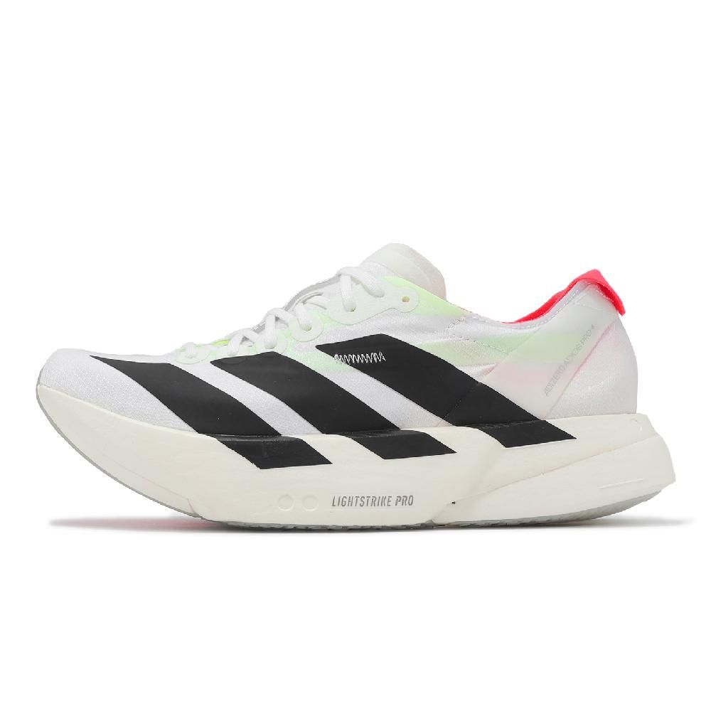 adidas 愛迪達 競速跑鞋 Adizero Adios Pro 4 W 女鞋 白 黑 運動鞋 緩震 JR1163