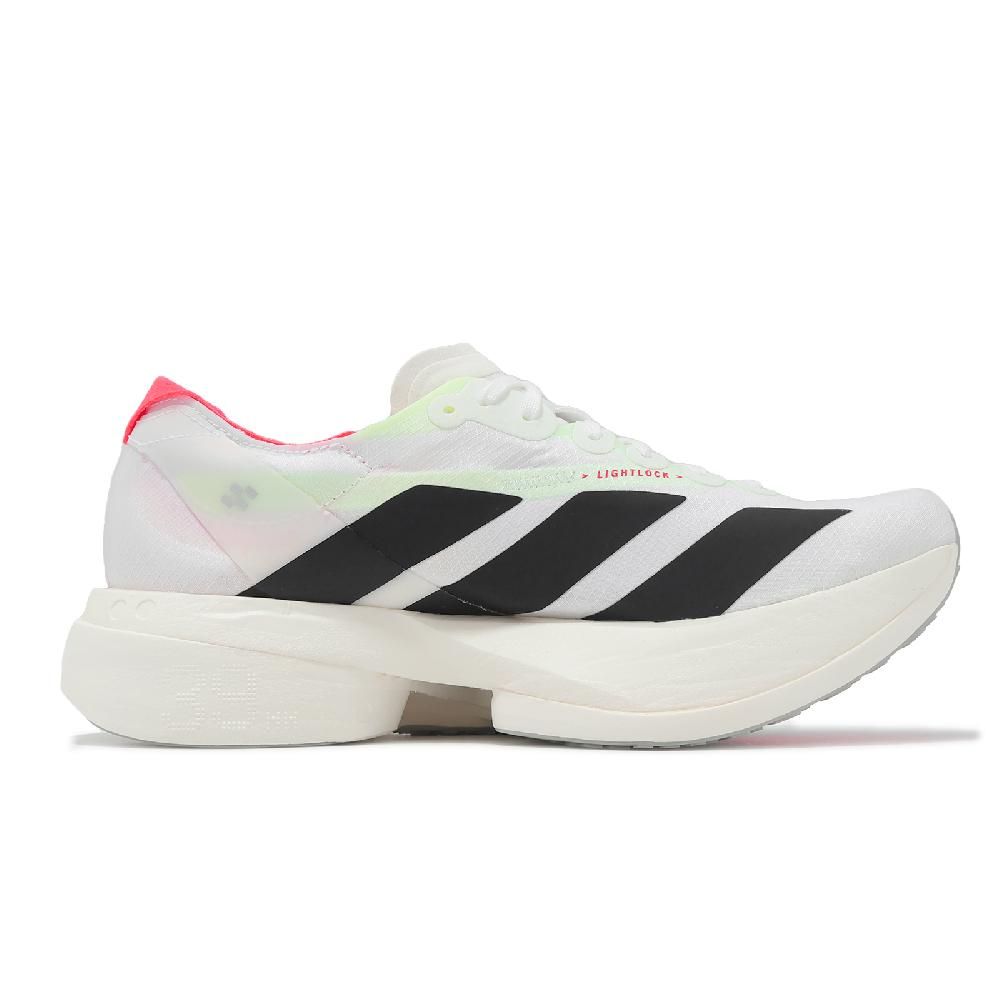 adidas 愛迪達 競速跑鞋 Adizero Adios Pro 4 W 女鞋 白 黑 運動鞋 緩震 JR1163