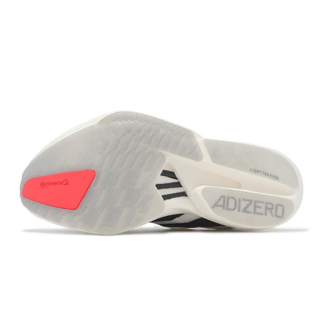 adidas 愛迪達 競速跑鞋 Adizero Adios Pro 4 W 女鞋 白 黑 運動鞋 緩震 JR1163